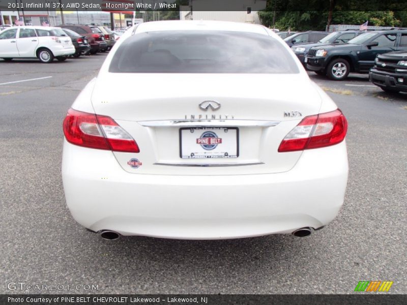 Moonlight White / Wheat 2011 Infiniti M 37x AWD Sedan