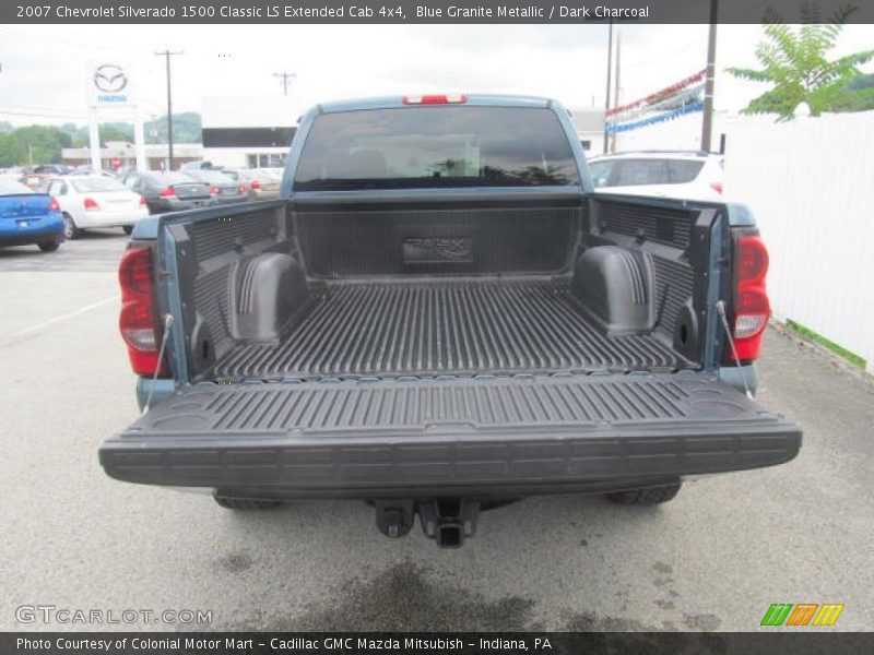 Blue Granite Metallic / Dark Charcoal 2007 Chevrolet Silverado 1500 Classic LS Extended Cab 4x4