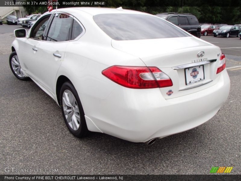 Moonlight White / Wheat 2011 Infiniti M 37x AWD Sedan