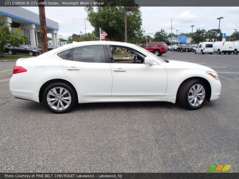 Moonlight White / Wheat 2011 Infiniti M 37x AWD Sedan