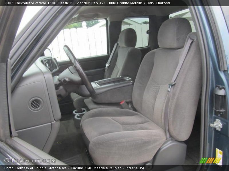 Blue Granite Metallic / Dark Charcoal 2007 Chevrolet Silverado 1500 Classic LS Extended Cab 4x4