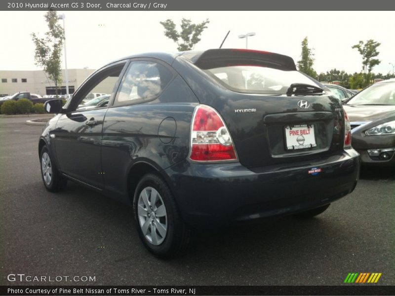 Charcoal Gray / Gray 2010 Hyundai Accent GS 3 Door