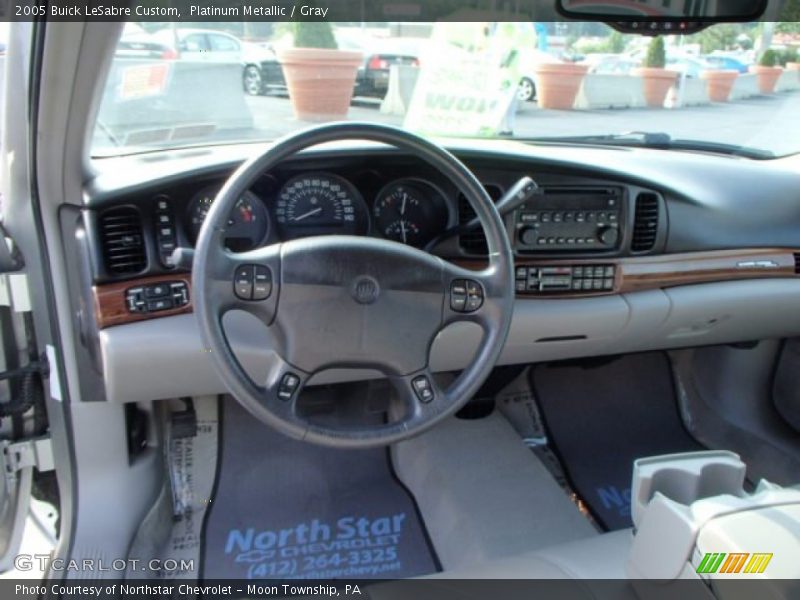 Platinum Metallic / Gray 2005 Buick LeSabre Custom