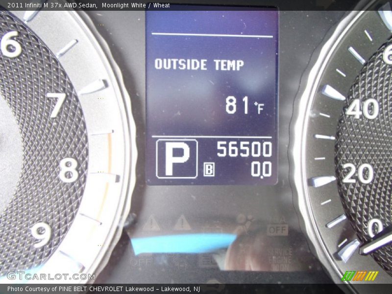 Moonlight White / Wheat 2011 Infiniti M 37x AWD Sedan