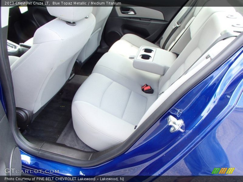 Blue Topaz Metallic / Medium Titanium 2013 Chevrolet Cruze LT