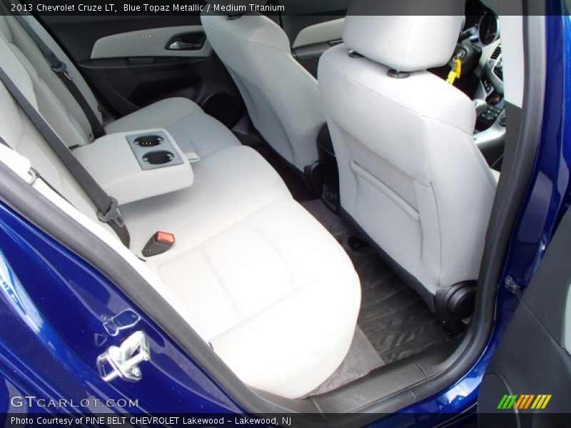 Blue Topaz Metallic / Medium Titanium 2013 Chevrolet Cruze LT