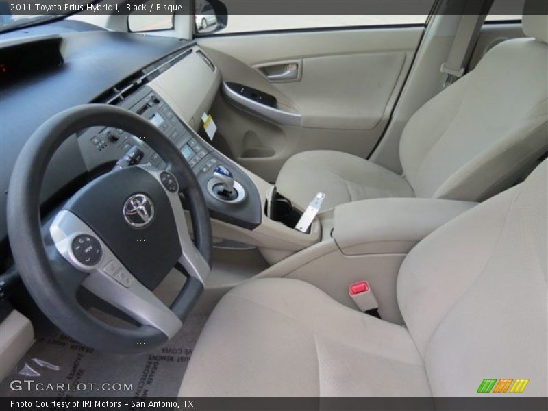 Black / Bisque 2011 Toyota Prius Hybrid I