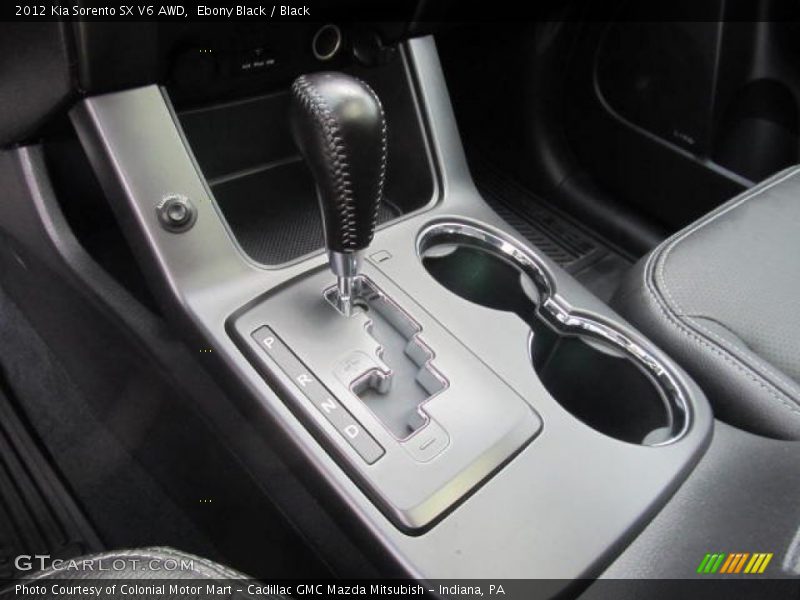  2012 Sorento SX V6 AWD 6 Speed Sportmatic Automatic Shifter