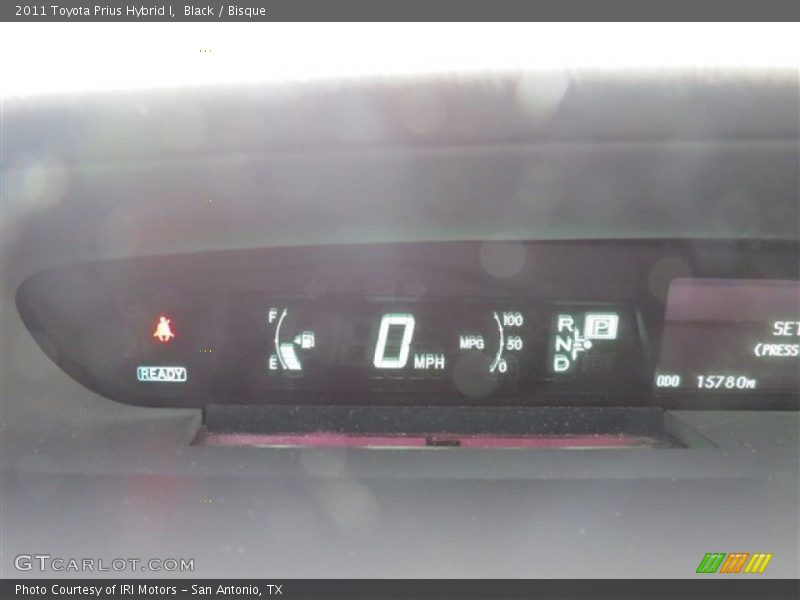 Black / Bisque 2011 Toyota Prius Hybrid I