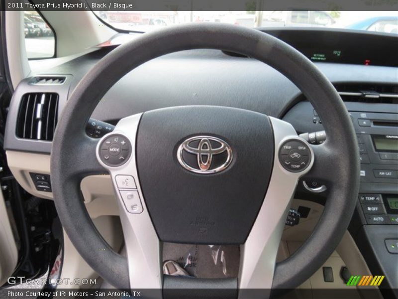 Black / Bisque 2011 Toyota Prius Hybrid I