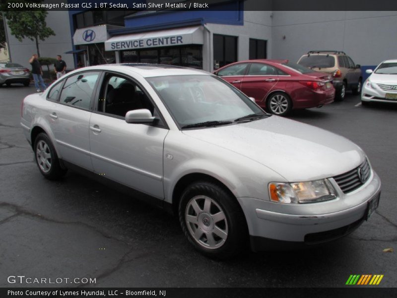 Satin Silver Metallic / Black 2000 Volkswagen Passat GLS 1.8T Sedan