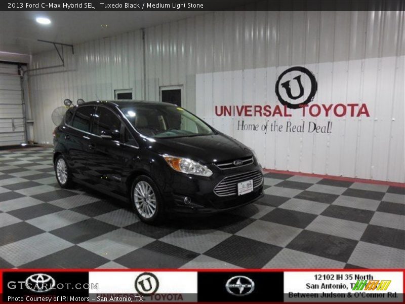 Tuxedo Black / Medium Light Stone 2013 Ford C-Max Hybrid SEL
