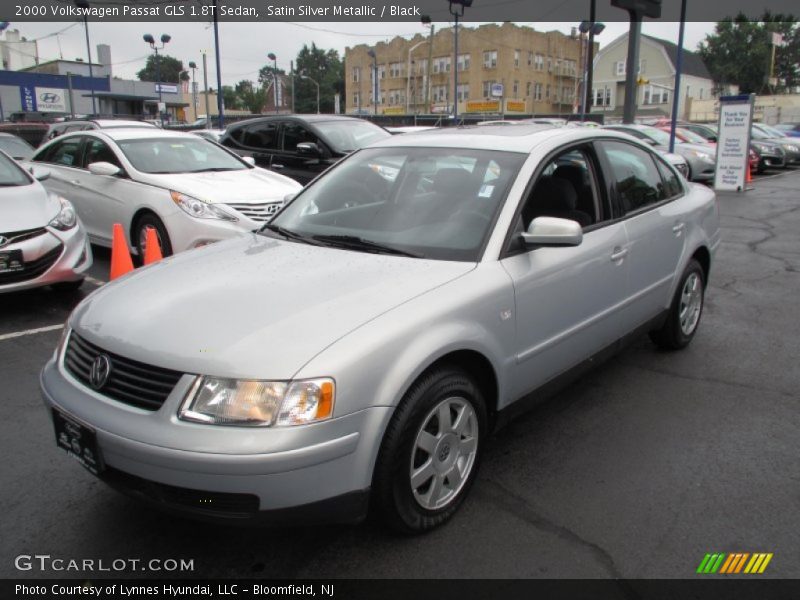 Satin Silver Metallic / Black 2000 Volkswagen Passat GLS 1.8T Sedan