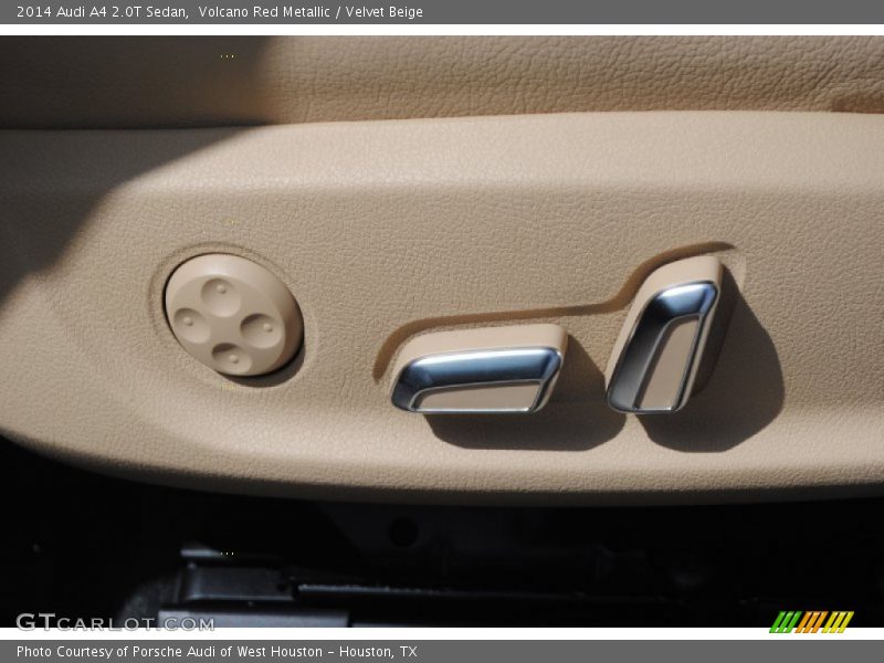 Volcano Red Metallic / Velvet Beige 2014 Audi A4 2.0T Sedan