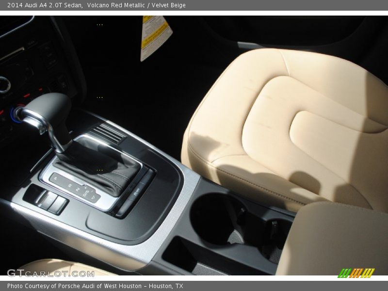 Volcano Red Metallic / Velvet Beige 2014 Audi A4 2.0T Sedan