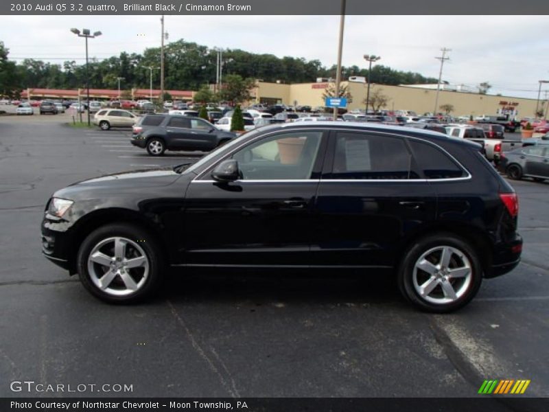 Brilliant Black / Cinnamon Brown 2010 Audi Q5 3.2 quattro