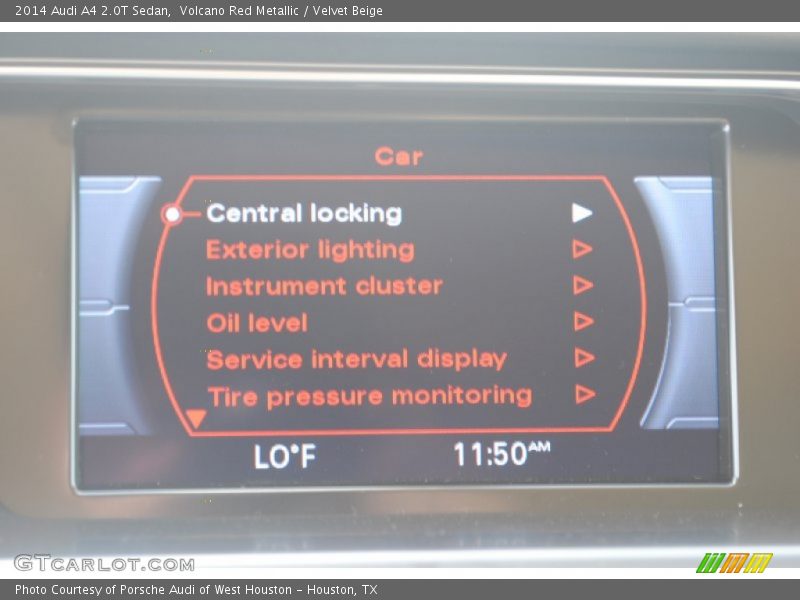 Volcano Red Metallic / Velvet Beige 2014 Audi A4 2.0T Sedan