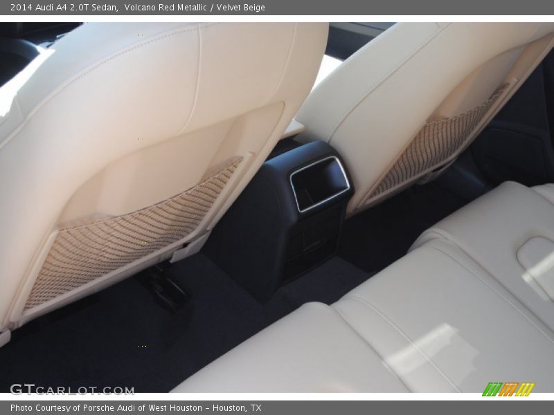 Volcano Red Metallic / Velvet Beige 2014 Audi A4 2.0T Sedan