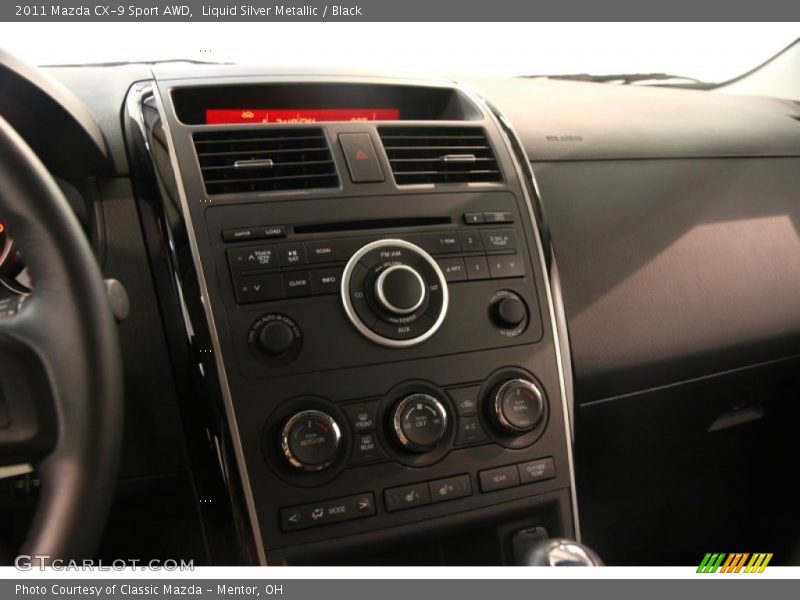 Controls of 2011 CX-9 Sport AWD