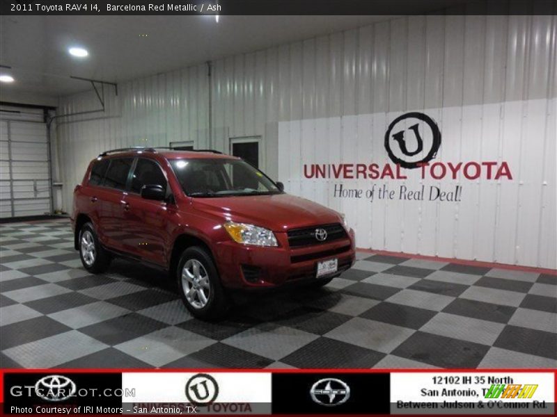 Barcelona Red Metallic / Ash 2011 Toyota RAV4 I4