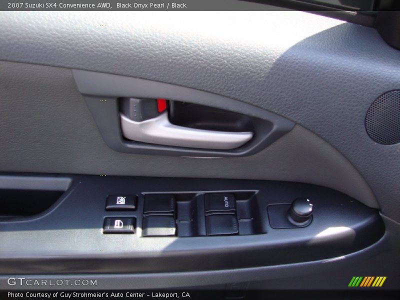 Black Onyx Pearl / Black 2007 Suzuki SX4 Convenience AWD