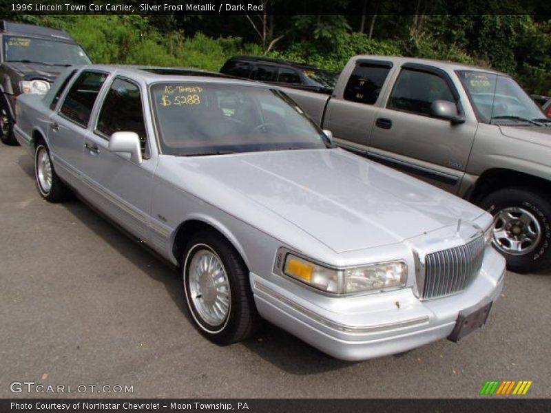 Front 3/4 View of 1996 Town Car Cartier