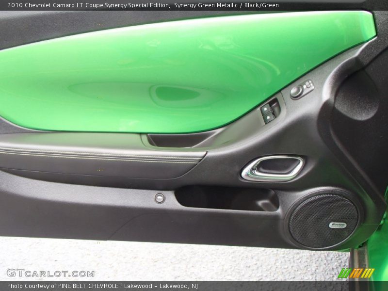 Synergy Green Metallic / Black/Green 2010 Chevrolet Camaro LT Coupe Synergy Special Edition