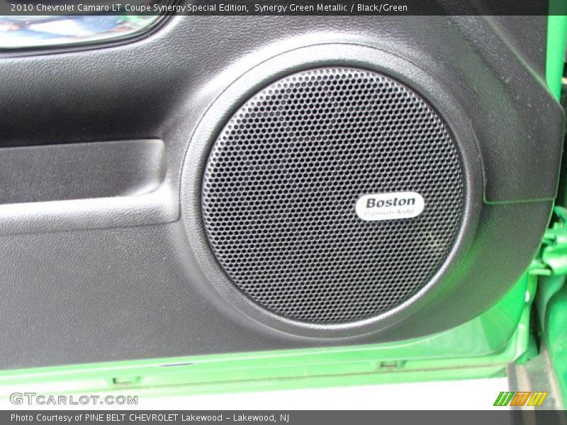 Synergy Green Metallic / Black/Green 2010 Chevrolet Camaro LT Coupe Synergy Special Edition