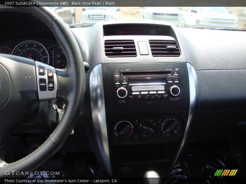 Black Onyx Pearl / Black 2007 Suzuki SX4 Convenience AWD