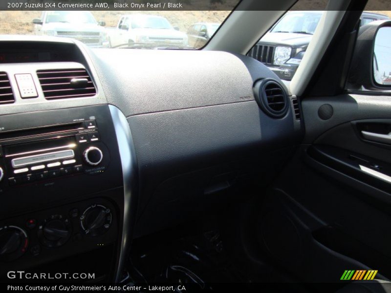 Black Onyx Pearl / Black 2007 Suzuki SX4 Convenience AWD
