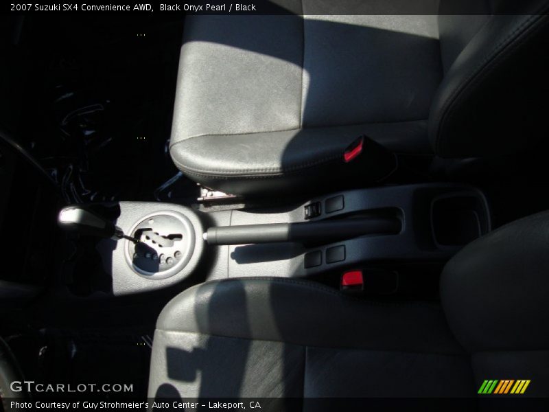 Black Onyx Pearl / Black 2007 Suzuki SX4 Convenience AWD