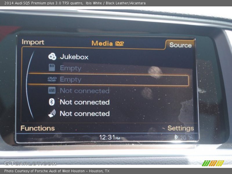 Ibis White / Black Leather/Alcantara 2014 Audi SQ5 Premium plus 3.0 TFSI quattro