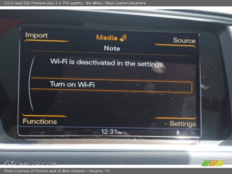 Ibis White / Black Leather/Alcantara 2014 Audi SQ5 Premium plus 3.0 TFSI quattro