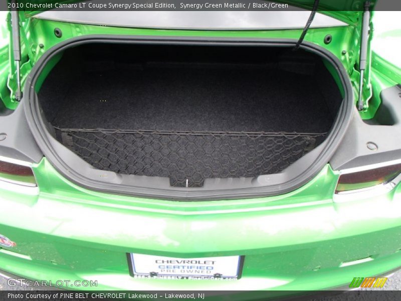 Synergy Green Metallic / Black/Green 2010 Chevrolet Camaro LT Coupe Synergy Special Edition