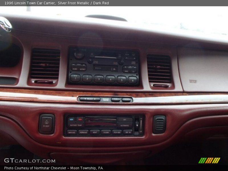 Controls of 1996 Town Car Cartier