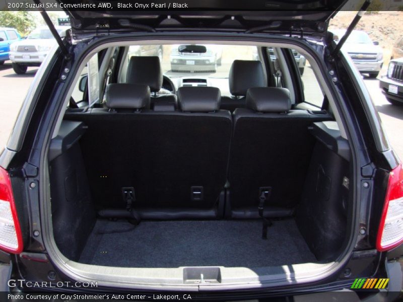 Black Onyx Pearl / Black 2007 Suzuki SX4 Convenience AWD