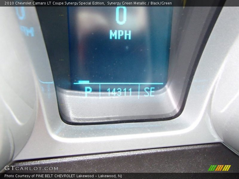 Synergy Green Metallic / Black/Green 2010 Chevrolet Camaro LT Coupe Synergy Special Edition
