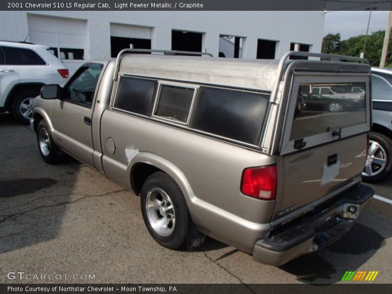 Light Pewter Metallic / Graphite 2001 Chevrolet S10 LS Regular Cab