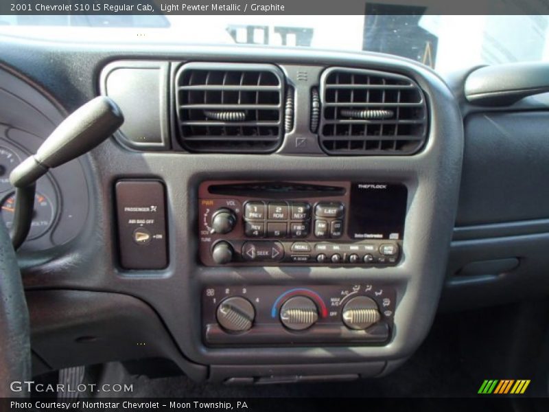 Light Pewter Metallic / Graphite 2001 Chevrolet S10 LS Regular Cab