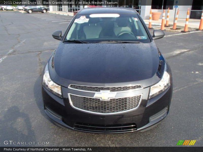 Black Granite Metallic / Jet Black/Medium Titanium 2011 Chevrolet Cruze LS