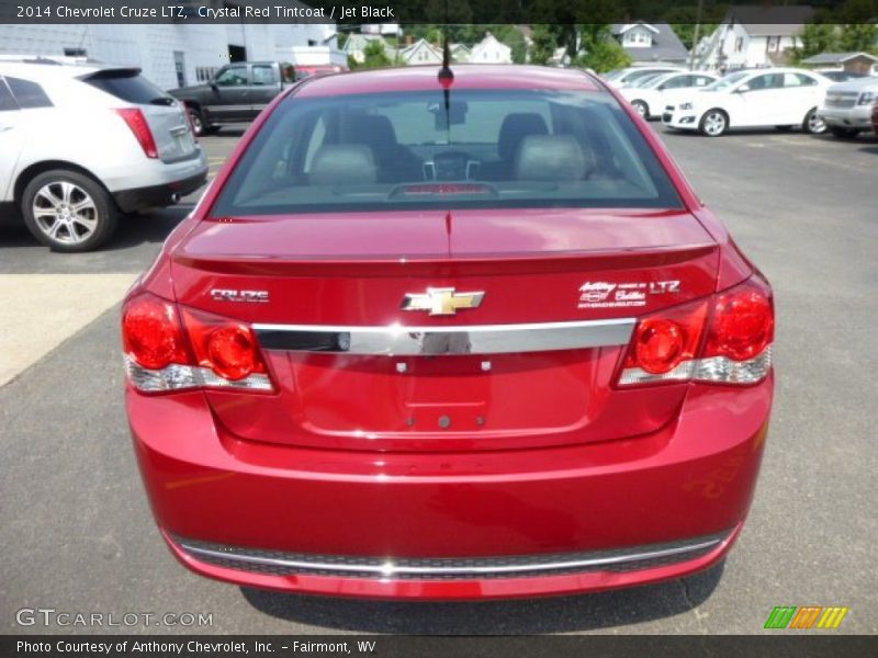 Crystal Red Tintcoat / Jet Black 2014 Chevrolet Cruze LTZ