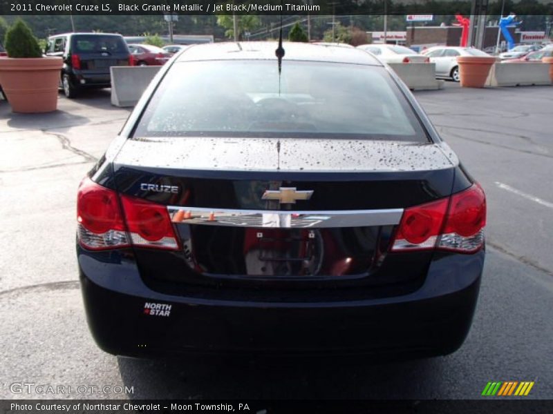 Black Granite Metallic / Jet Black/Medium Titanium 2011 Chevrolet Cruze LS