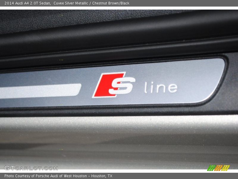 Cuvee Silver Metallic / Chestnut Brown/Black 2014 Audi A4 2.0T Sedan