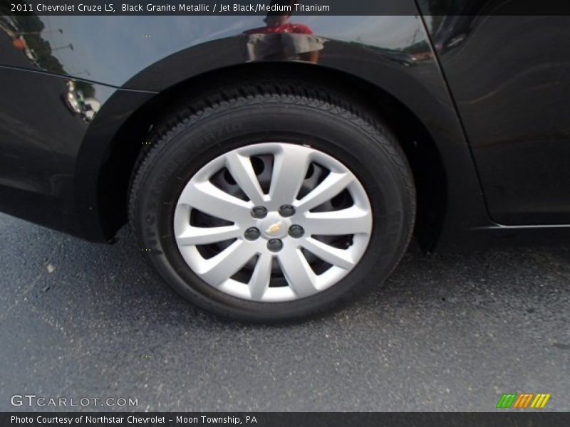 Black Granite Metallic / Jet Black/Medium Titanium 2011 Chevrolet Cruze LS