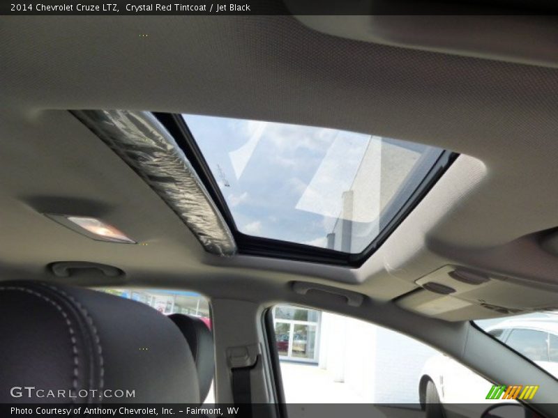 Crystal Red Tintcoat / Jet Black 2014 Chevrolet Cruze LTZ