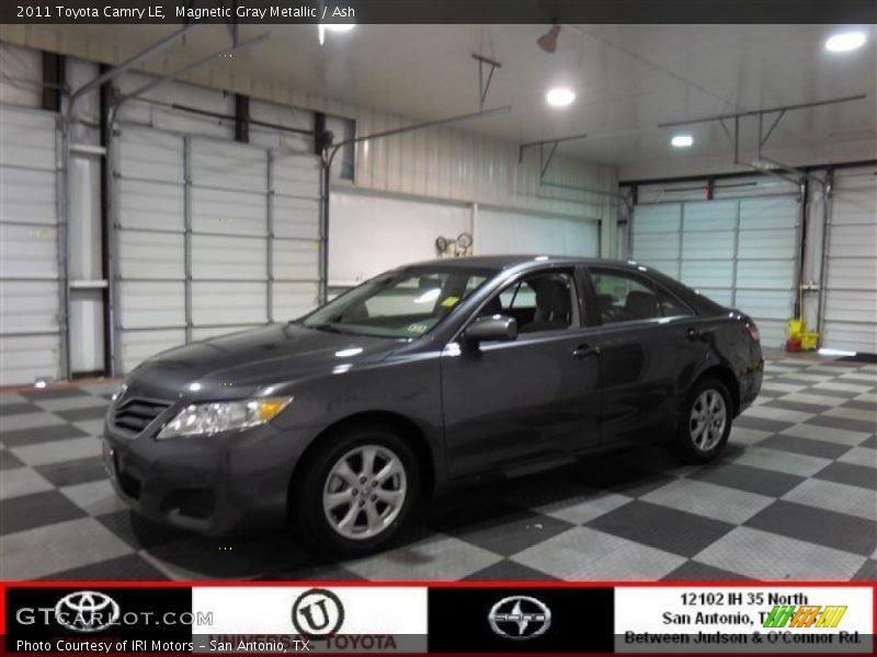 Magnetic Gray Metallic / Ash 2011 Toyota Camry LE