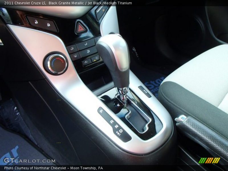 Black Granite Metallic / Jet Black/Medium Titanium 2011 Chevrolet Cruze LS