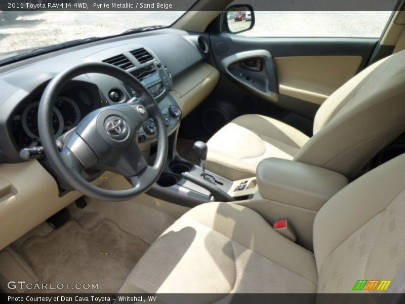 Pyrite Metallic / Sand Beige 2011 Toyota RAV4 I4 4WD