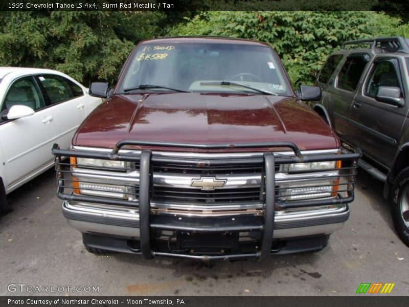 Burnt Red Metallic / Tan 1995 Chevrolet Tahoe LS 4x4