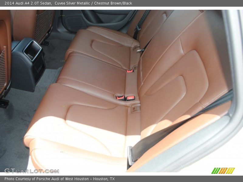 Cuvee Silver Metallic / Chestnut Brown/Black 2014 Audi A4 2.0T Sedan